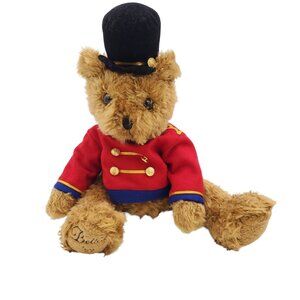 NWT 1999 Large 21" Belkie Bear Jointed Shaggy Teddy British Toy Soldier Guard E7